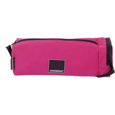 Imagem de Estojo Tecido Container Colors 1Zip Rosa M 109058