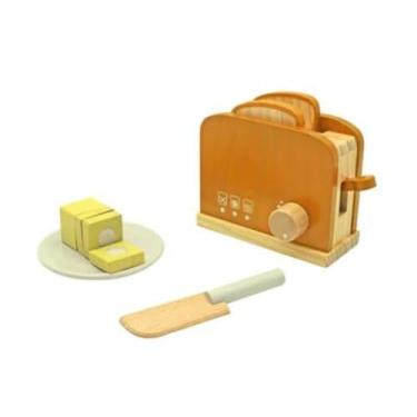 Imagem de JOGO DE TORRADEIRA PAO E MANTEIGA DE BRINCADEIRA