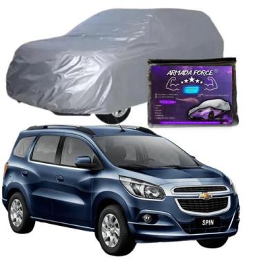 Imagem de Capa Cobrir Carro SPIN 100% Forrada Armada Force 100% Impermeável Forr