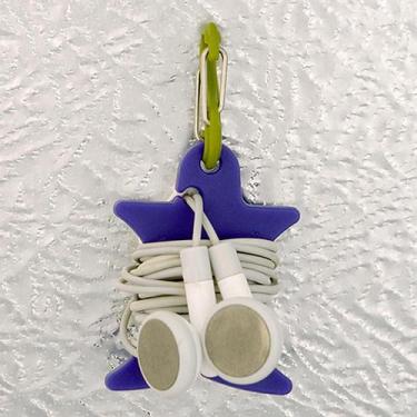 Imagem de Suporte Curvyman Para Enrolar Fone De Ouvido Roxo Nite Ize