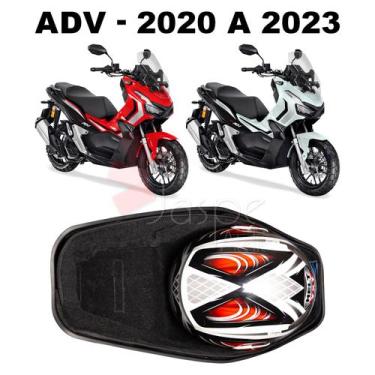 Imagem de Forração Honda ADV 150 Baú Acessório Forro Preto Scooter - Jaspe Ateli