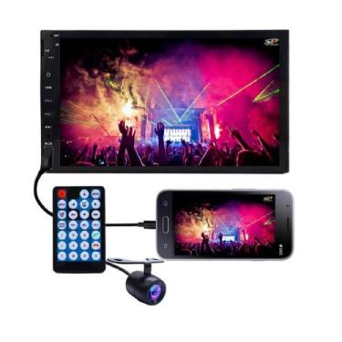 Imagem de Mp5 Central Multimidia 1/ 2 Din Crossfox highline Camera - Sp. Reposiç