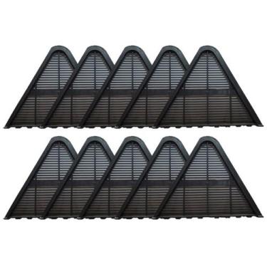 Imagem de Kit  10 Grade de Ventilação Canalete 44 - LLEV