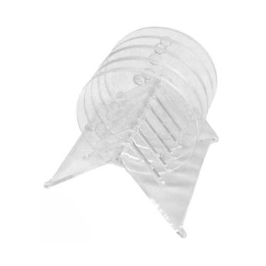 Imagem de Jogo Bolacha Chopp Porta Copo Acrílico Suor Cerveja Redondo Decoração 