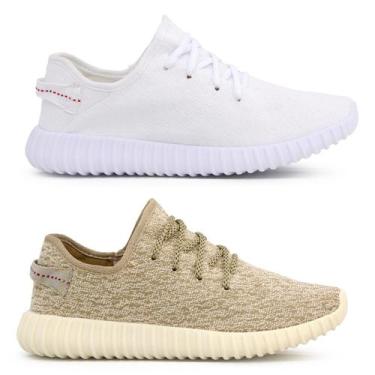 Imagem de Kit Tenis Masculino Academia Super Confortavel Boost 2 pares - Impax, 