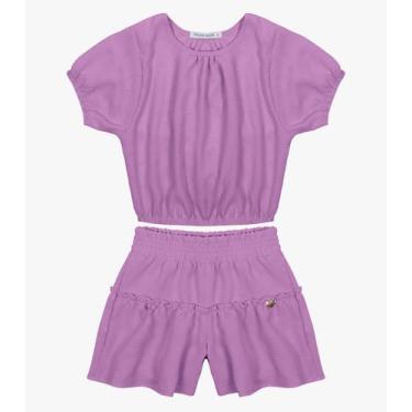 Imagem de Conjunto Infantil Feminino Em Air Flow Trick Nick Roxo, Roxo, 8