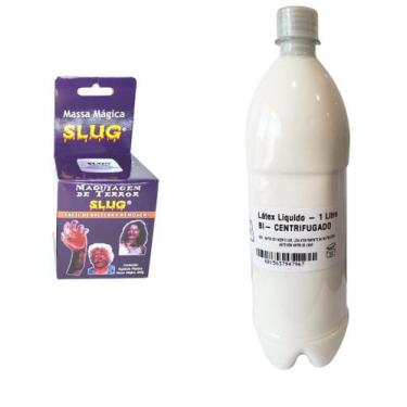 Imagem de Kit slug  1Massa de 200 gr cada + látex 1 litro - Lynx Produções artis