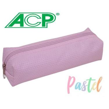 Imagem de Estojo Escolar Teen Pastel Rosa Novidade ACP