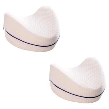 Imagem de kit 2 travesseiro almofada de postura para perna joelho pes ortopetico