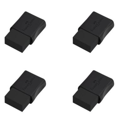 Imagem de Borracha Faber Castell Max Tons Pastel Neon Preta Branca Unidade/Kit -