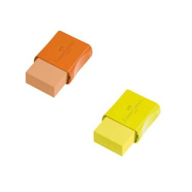 Imagem de Borracha Faber Castell Max Tons Pastel Neon Preta Branca Unidade/Kit -