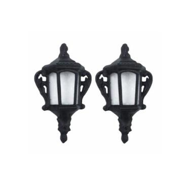 Imagem de Kit 2 Arandelas Externa Interna de Parede em Ferro Fundido - UNICLÁUDI