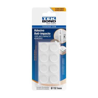 Imagem de Adesivo anti-impacto 19mm teckbond - cartela c/8un - TEK BOND