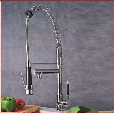 Imagem de Torneira Gourmet Misturador Monocomando Com Ducha Alta - Sollux