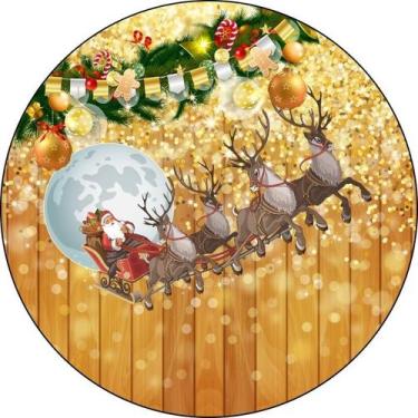 Imagem de Painel Sublimado Veste Fácil C/ Elástico 1,50m Natal - Fadrix