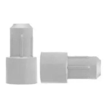 Imagem de Suporte Branco Pino 6x8 Prateleira C/1000 Peças ( Sem Bucha) - Lianleg