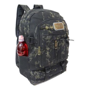 Imagem de Mochila Bolsa Camuflada Escolar Trabalho Dia A Dia  - KL899, Camuflado
