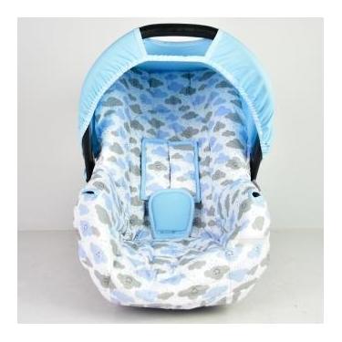 Imagem de Capa para bebe conforto - nuvem azul nova - ALAN PIERRE BABY