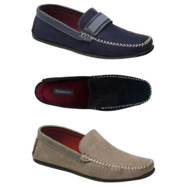 Imagem de Kit 3 Mocassim Sapato Social Masculino Estilo e Conforto - Torrenezzi,