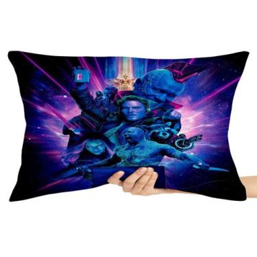 Imagem de Capa Travesseiro fronha com ziper 50x70  Guardiões da Galáxia azul - E