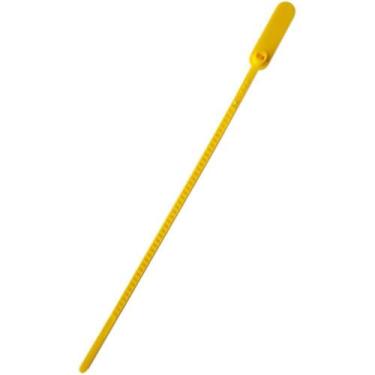 Imagem de Lacre para Malote Amarelo Escada PP 23CM - Pacote com 100 Unidades - T