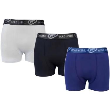 Imagem de Kit 10 cuecas boxer ecko unltd algodão, G
