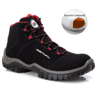 Imagem de Botina De Segurança Estival - Biqueira De Composite - Ca 42.555 - 43, 