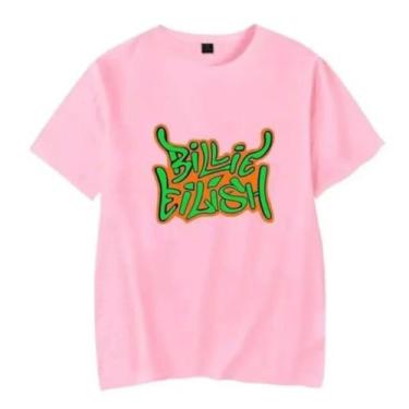 Imagem de Camiseta Masculina Básica Billie Eilish - Camisa 100% Algodão - SEMPRE
