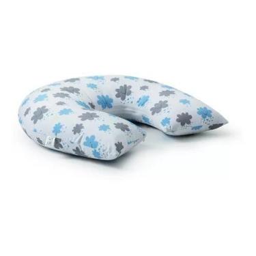 Imagem de Almofada Para Amamentação Travesseiro - NUVENS AZUL JOLI - CLICK TUDO
