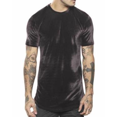 Imagem de Camiseta Veludo Longline - DBS, Preto, M
