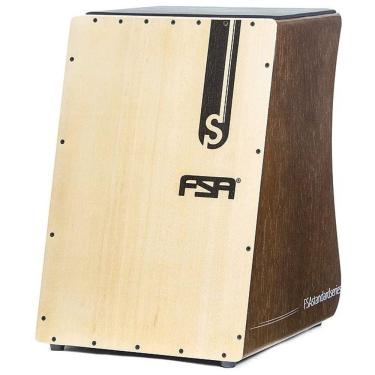Imagem de Cajon Fsa Inclinado Standard Tabaco Elétrico De Dupla Captação Fs2508