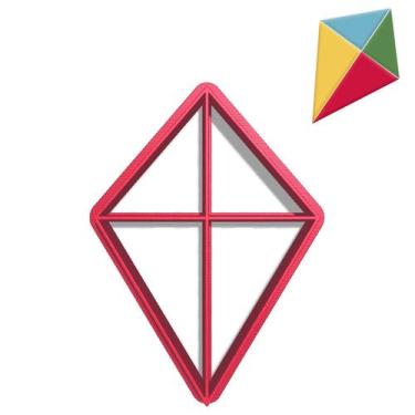 Imagem de Cortador Pasta  Modular Doce Impresso Desenho Infantil Mundo Bita Brin