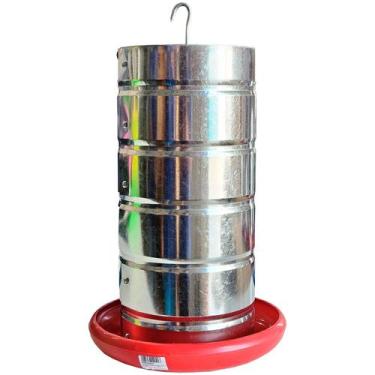 Imagem de Comedouro Tubular Para Frango Galinha Granja Aves Avipet 10K
