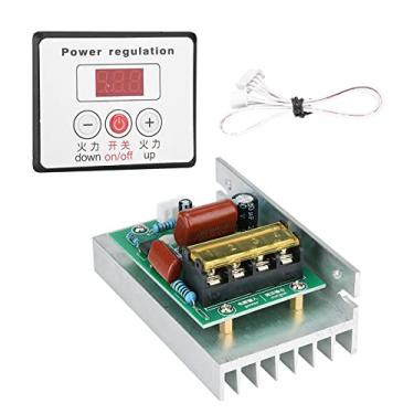 Imagem de Regulador de Tensão Digital Scr 6000w, Controle de Velocidade, Dimmer, Termostato, Controlador Elétrico Ac para Motores Sm, Dimmer ou Controlador de Luz