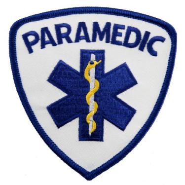 Imagem de Remendo bordado paramédico EMT EMS Star Life Ambulância de resgate de emergência