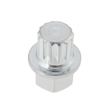 Imagem de YINETTECH 1 chave de remoção de parafuso de porca de trava de roda antifurto T40004-ABC3 ABC-3/14PT 29,1 x 23,4 mm compatível com VW para remoção de parafuso de porca de pneu de roda de carros