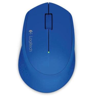 Imagem de Mouse Logitech M280 Vermelho/preto/branco/azul, Azul
