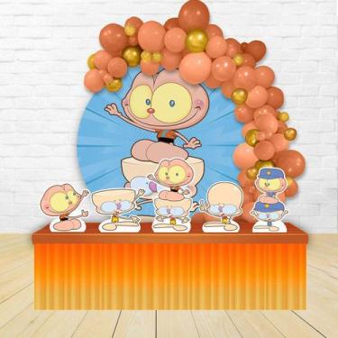 Imagem de KIT FESTA KIT FESTA PAINEL REDONDO Decoração Infantil Mongo e Drongo -