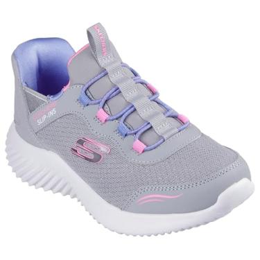 Imagem de Skechers Tênis feminino Bounder-Simple fofo, Cinza, 20