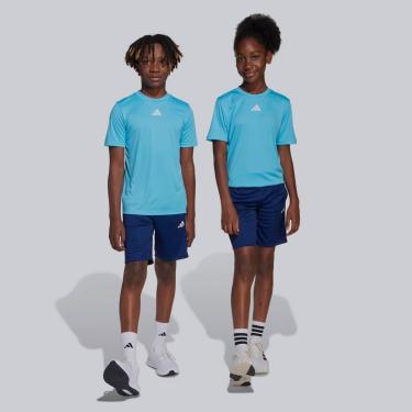 Imagem de Conjunto Adidas 3 Stripes I Juvenil Azul e Marinho-Masculino