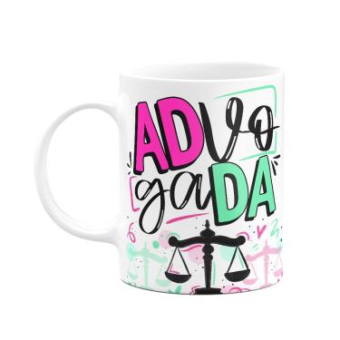 Imagem de Caneca Profissões - Advogada - 325ml - Branca