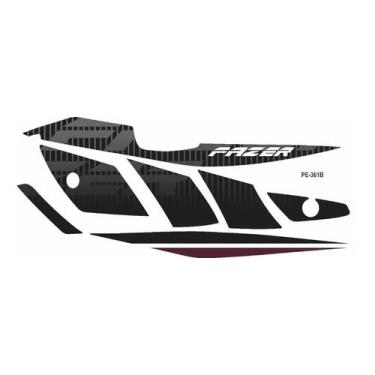 Imagem de Adesivo Protetor De Escapamento Yamaha Fazer 150 Pe361b - Resitank