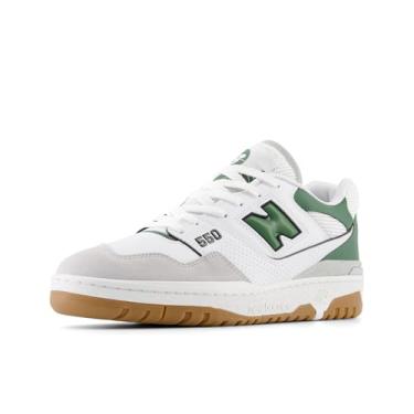 Imagem de Tênis New Balance Masculino 550 Branco/verde Bb550esb-40