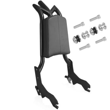 Imagem de Personalizado 66 cm altura ajustável Sissy Bar Docking para Harley Davidson 2018-2025 Low Rider Modelos Lowrider ST FXLR FXRST FXLRS FXLRST Sport Glide FLSB Dyna Gloss Black