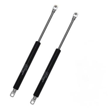 Imagem de Amortecedor de mola a gás suporta 25,5 cm (10 polegadas) 11,3 kg com suporte em L para porta de porta de porta de armário de TV resistente com tampa de caixa de janela (11,3 kg, 25,4 cm)