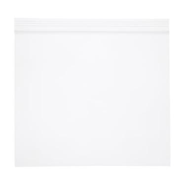 Imagem de uxcell Sacos plásticos recicláveis, sacos de armazenamento transparentes de 15 mm x 15 cm, sacos de embalagem para joias, alimentos, roupas, lembrancinhas de festa (100 unidades)