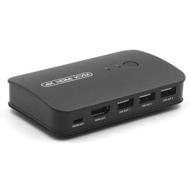 Imagem de KVM Switch HDMI 2 portas + 2 Cabos - Penton