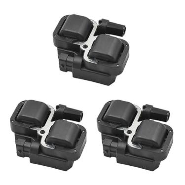 Imagem de Bobina de ignição de carro 3X A0001587803 0221503035 compatível com Mercedes-Benz W203 C240 ​​M112 C320 CLK320