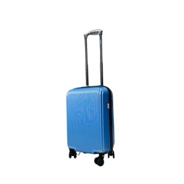 Imagem de Mala De Bordo 10kgs Londres Padrão Anac Para Viagem 55/35/25 (Azul)