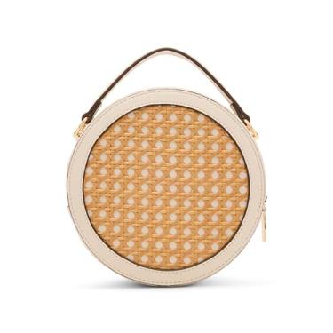 Imagem de Anne Klein Bolsa feminina circular, natural/pergaminho, Pergaminho, Small